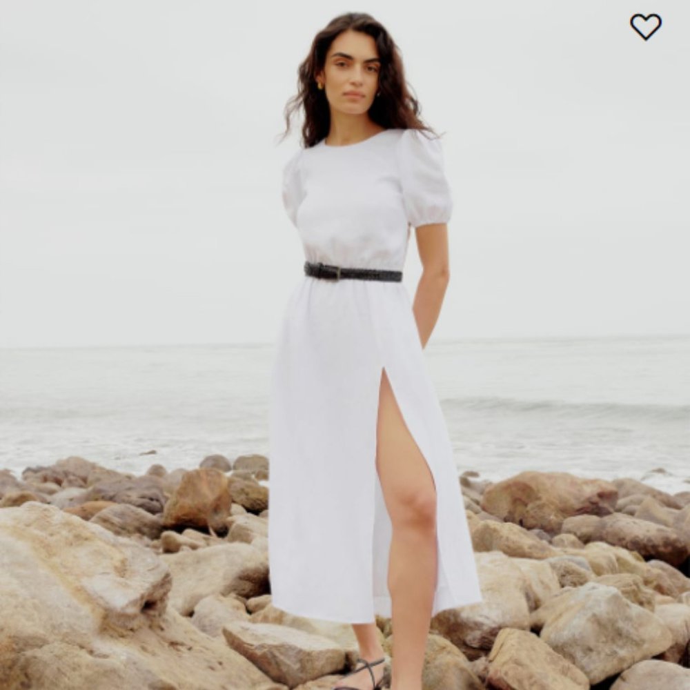 REFORMATION Anneliese Linen Dress